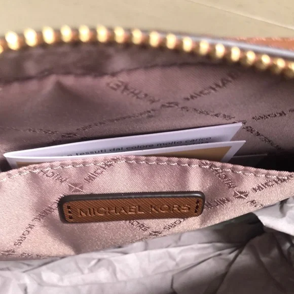 Michael Kors Brown and Tan Crossbody Bag - Picture 4 of 9